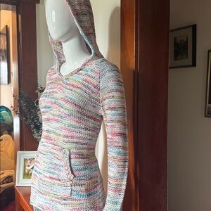 NWT Eddie Bauer size small Multicolor Knit Sweater